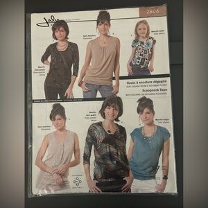 Jalie 2806 Knit Tops Pattern for Women and Girls